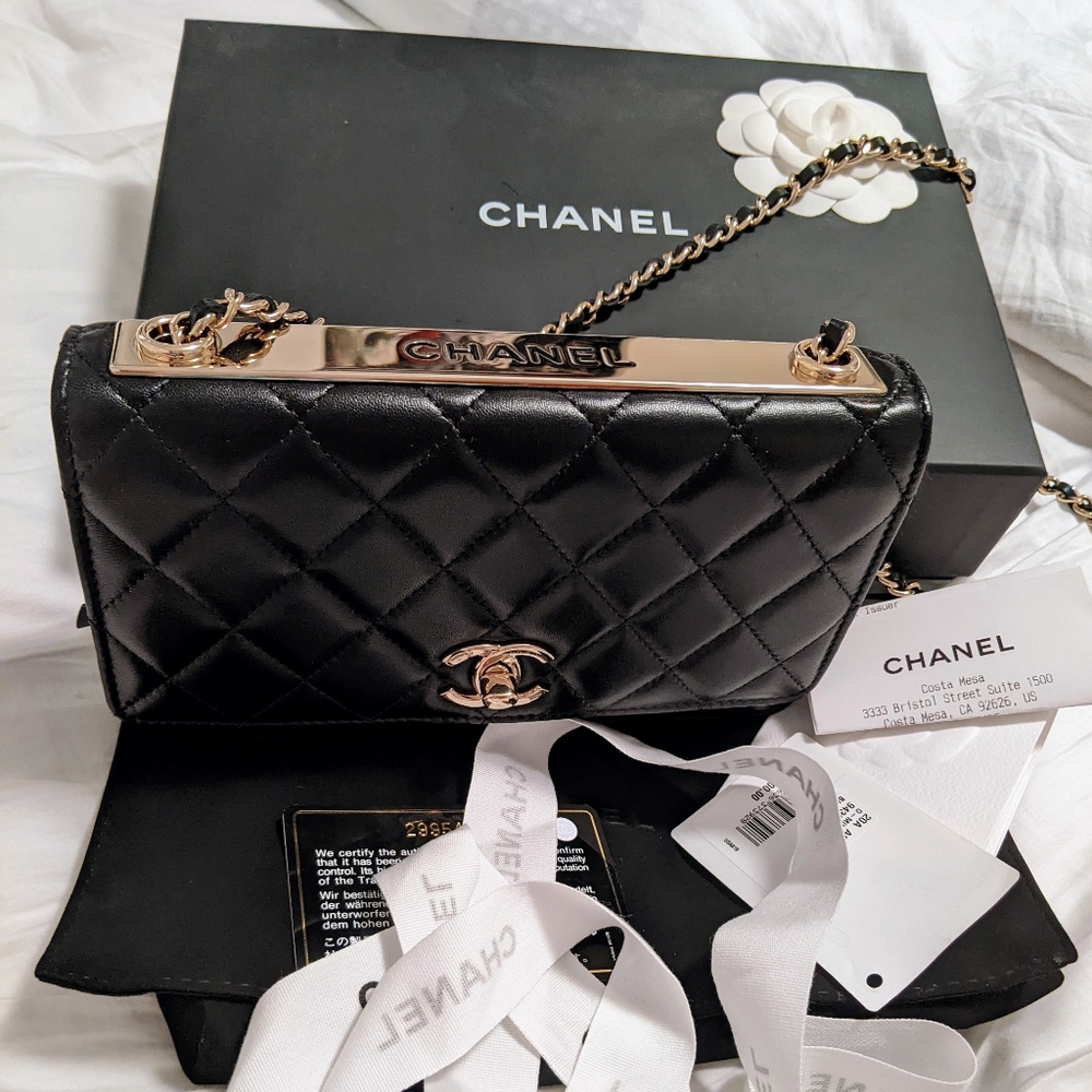 Sold. Chanel Trendy WOC Wallet on Chain